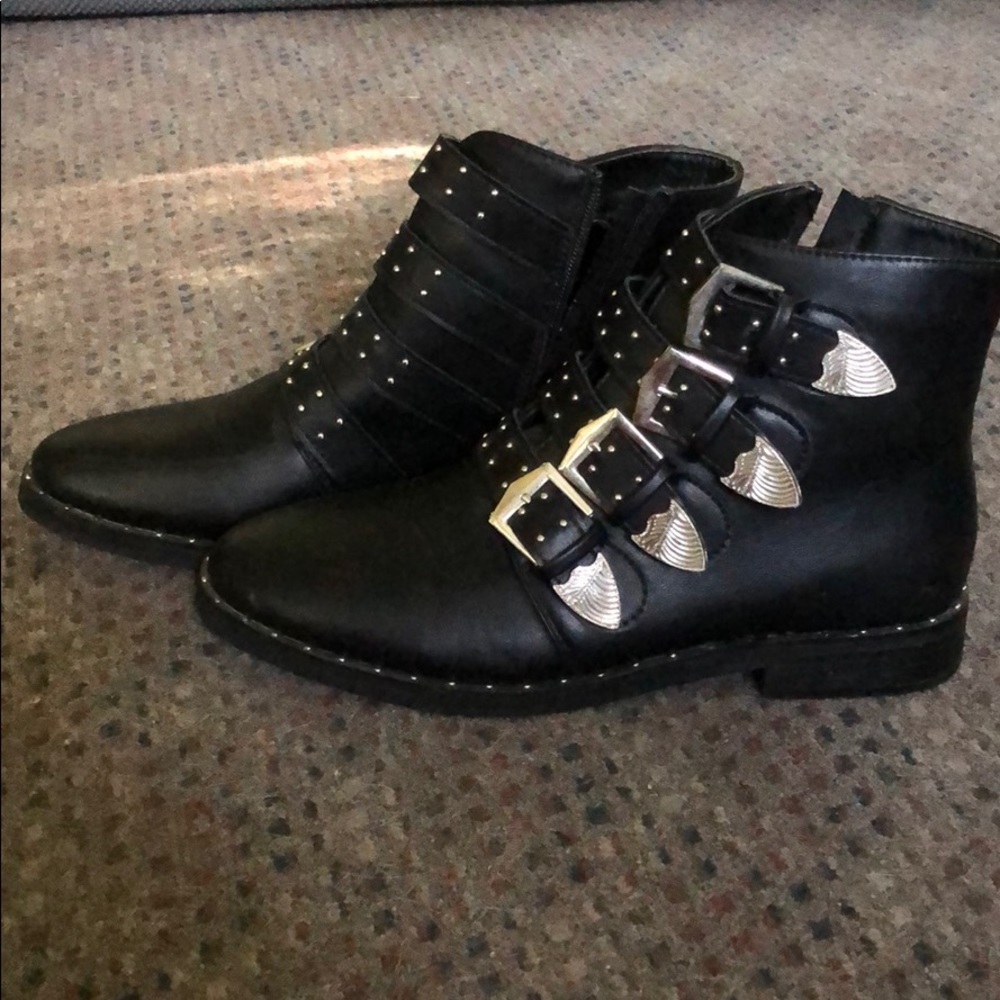 Black Ankle Booties